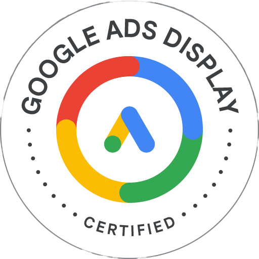 Agence Google Ads - Badge de certification Google Ads Display