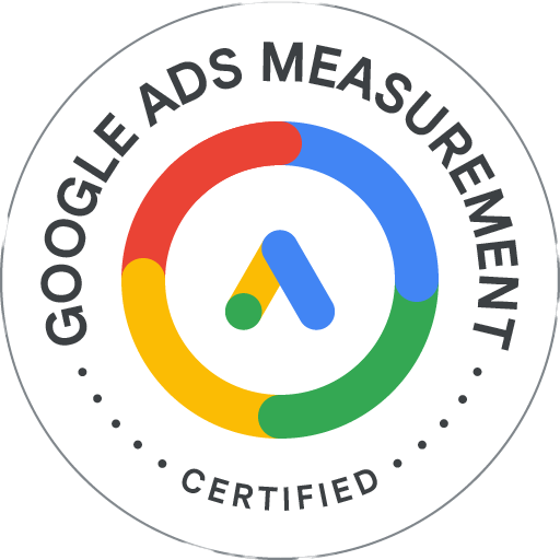 Agence Google Ads - Badge de certification Google Ads Measurement