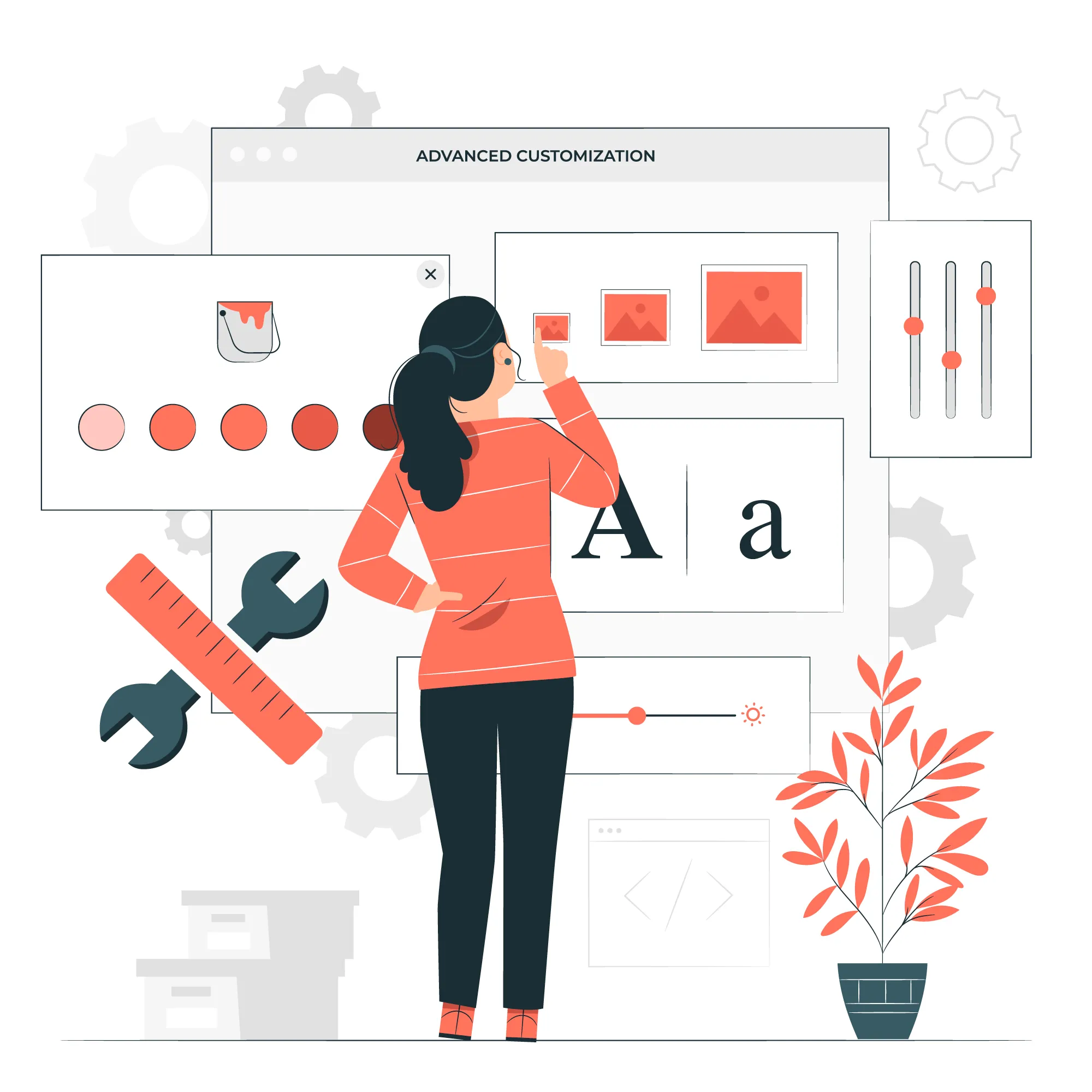 illustration refonte site Internet