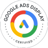 Badge de certification Google Ads Display